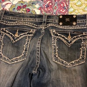Miss me rhinestone jeans